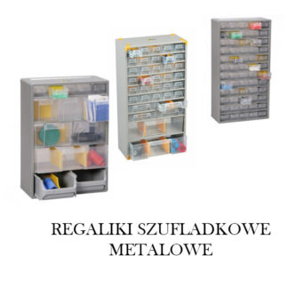 REGALIKI SZUFLADKOWE METALOWE