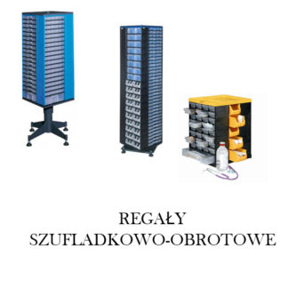 REGAŁY SZUFLADKOWE OBROTOWE