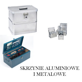 SKRZYNIE ALUMINIOWE I METALOWE