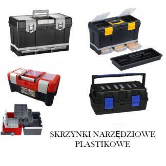 SKRZYNKI NARZĘDZIOWE PLASTIKOWE